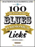 cover for 100 Authentic Blues Harmonica Licks