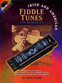 cover for Irish and American Fiddle Tunes for Harmonica