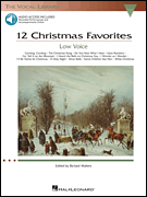cover for 12 Christmas Favorites - Low Voice