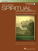 cover for 15 Easy Spiritual Arrangements for the Progressing Singer