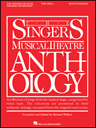cover for Singer's Musical Theatre Anthology - Volume 4