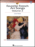 cover for Favorite French Art Songs - Volume 2