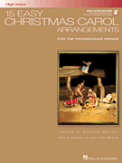 cover for 15 Easy Christmas Carol Arrangements - High Voice