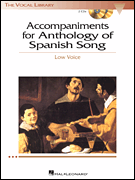 cover for Anthology of Spanish Song Accompaniment CDs