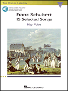 cover for Franz Schubert - 15 Selected Songs (High Voice)