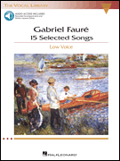 cover for Gabriel Fauré: 15 Selected Songs
