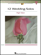 cover for 12 Wedding Solos