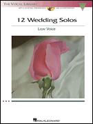 cover for 12 Wedding Solos