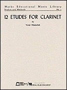 cover for 12 Etudes for Clarinet