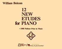cover for 12 New Etudes for Piano