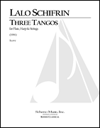 cover for 3 Tangos for Flute, Harp and Strings