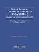 cover for Saxophone High Tones - German Edition