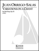 cover for Variations on a Chant Op. 92