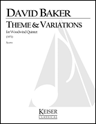 cover for Theme and Variations for Woodwind Quintet