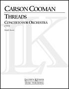 cover for Threads: Concerto for Orchestra