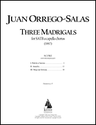 cover for 3 Madrigals, Op. 62