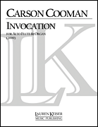 cover for Invocation for Alto Flute and Organ