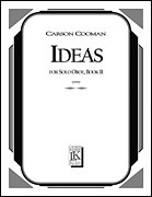 cover for Ideas: Short Etudes for Solo Oboe, Book II