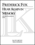 cover for Hear Again in Memory