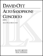 cover for Saxophone Concerto (Piano Reduction)