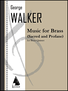 cover for Music for Brass (Sacred and Profane)