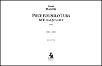 cover for Piece for Solo Tuba/Tuba Quartet