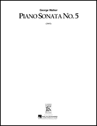 cover for Piano Sonata No. 5