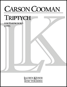 cover for Triptych for Harpsichord
