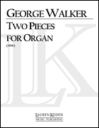 cover for Two Pieces for Organ
