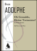 cover for Oh Gesualdo, Divine Tormentor!