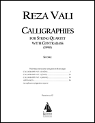 cover for Calligraphies