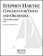 cover for Concerto for Violin and Orchestra: Auld Swaara (Piano Reduction)