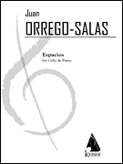 cover for Espacios, Op. 115: A Rhapsody for Cello and Piano