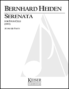 cover for Serenata for Four Celli