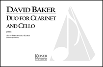 cover for Duo for Clarinet and Cello