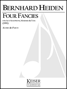 cover for 4 Fancies for Alto Sax, Marimba and Tuba