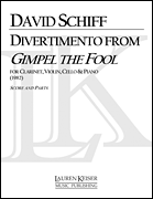 cover for Divertimento from Gimpel the Fool
