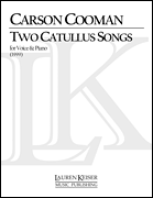 cover for Two Catullus Songs