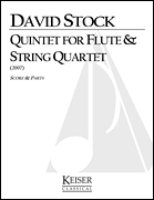 cover for Quintet for Flute and String Quartet