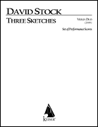 cover for 3 Sketches for Vioin Duo