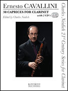 cover for 30 Caprices for Clarinet