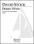 cover for Desert Wind for Solo English Horn