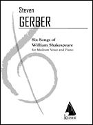 cover for 6 Songs of William Shakespeare