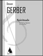 cover for Spirituals for String Quartet