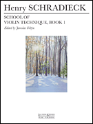 cover for School of Violin Technique - Book 1