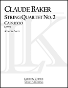 cover for String Quartet No. 2: Capriccio