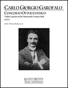 cover for Concerto Ottocentesco: Violin Concerto in the Nineteenth Century Style