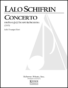 cover for Concerto for Piano, Jazz Trumpet and Orchestra