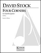 cover for Four Corners for Marimba Quartet