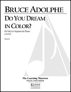 cover for Do You Dream in Color
